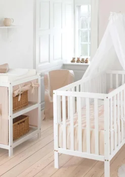 Hot 3-teiliges Babyzimmer-Set 'ANTON & IDA-MARIE' Kinder Wickelkommoden & Wickeltische|Wickelkommoden & Wickeltische