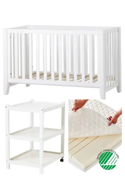 Hot 3-teiliges Babyzimmer-Set 'ANTON & IDA-MARIE' Kinder Wickelkommoden & Wickeltische|Wickelkommoden & Wickeltische