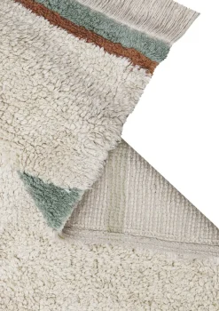 Sale Teppich 'Lanes Vintage' Blue waschbar 130 x 90 cm Kinder Spielmatten & Spieldecken