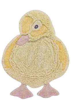 New Teppich mit Tiermotiv 'Ducky' waschbar 120 x 95 cm Kinder Spielmatten & Spieldecken