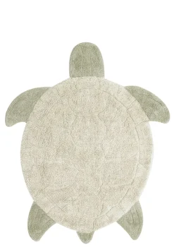 Best Teppich mit Tiermotiv 'Sea Turtle' waschbar 130 x 110 cm Kinder Spielmatten & Spieldecken
