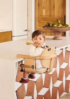 Hot Tischsitz mit Sitzauflage 'Hiko' Fur Milk Kinder Kinderstühle & Kindertische|Hochstühle