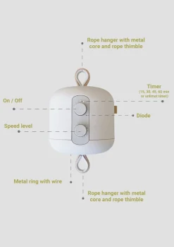 Sale 2-tlg. Federwiegen-Set 'Basic' Natur Kinder Beistellbetten & Babywiegen|Beistellbettchen & Babywiegen