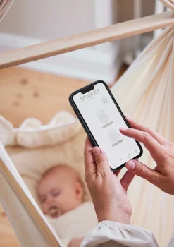 Sale 2-tlg. Federwiegen-Set 'Basic' Natur Kinder Beistellbetten & Babywiegen|Beistellbettchen & Babywiegen