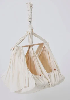 Sale 3-tlg. Federwiegen-Set 'Premium' für Zwillinge Natur Kinder Beistellbetten & Babywiegen|Beistellbettchen & Babywiegen