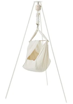 New 3-tlg. Federwiegen-Set 'Premium' Natur Kinder Beistellbetten & Babywiegen|Beistellbettchen & Babywiegen