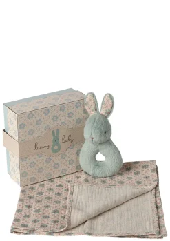 Online 2-tlg. Rassel Set 'Kaninchen' Spielzeug|Rasseln & Greiflinge