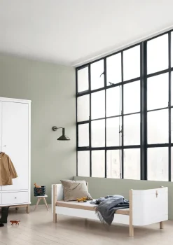 Online Umbauset für 'Wood Mini+' Babybett zum Juniorbett Weiß / Eiche Kinder Babybetten & Kinderbetten|Babybetten