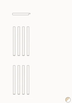 Best Umbauset für 'Wood Mini+' halbhohes Etagenbett zu zwei Juniorbetten Weiß / Eiche Kinder Hochbetten & Etagenbetten|Babybetten & Kinderbetten