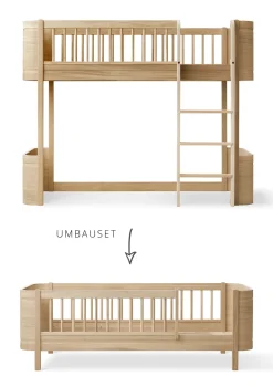 Best Umbauset für 'Wood Mini+' halbhohes Hochbett zum Juniorbett Kinder Hochbetten & Etagenbetten|Babybetten & Kinderbetten