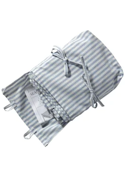 Online Vorhang für halbhohes Hochbett & Etagenbett 'Seaside Classic' blaue Streifen Kinder Vorhänge & Himmel