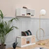 Outlet Wandregal 'Wood' horizontal 3x1 weiß Kinder Living|Wanddekoration
