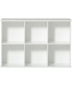 Best Wandregal 'Wood' horizontal 3x2 weiß Kinder Living|Wanddekoration