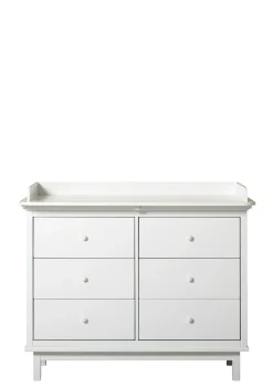 Hot Wickelkommode 'Seaside' 6 Schubladen weiß Kinder Wickelkommoden & Wickeltische|Wickelkommoden & Wickeltische