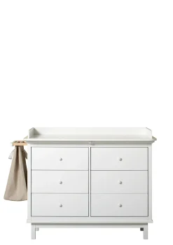 Hot Wickelkommode 'Seaside' 6 Schubladen weiß Kinder Wickelkommoden & Wickeltische|Wickelkommoden & Wickeltische