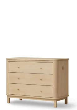 Discount (Wickel-)Kommode 'Wood' 3 Schubladen Kinder Jugendzimmer|Jugendzimmer