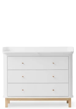 Discount (Wickel-)Kommode 'Wood' 3 Schubladen Kinder Jugendzimmer|Jugendzimmer