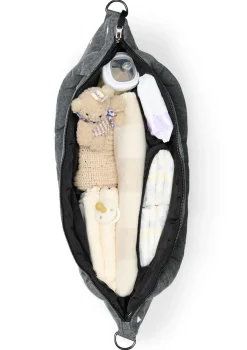 New Wickeltasche 'Denim Diaper Bag' Grey Hearts Taschen & Rucksäcke