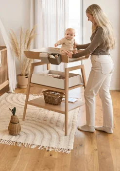 New Wickeltisch mit Schaumstoffpolster 'Linea' Kinder Wickelkommoden & Wickeltische|Wickelkommoden & Wickeltische