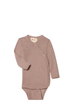 Online Wolle/Seide Wickelbody Langarm Bodys & Strampler