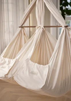 Zwillings-Federwiegen-Set 'Classic' Natur Kinder Beistellbetten & Babywiegen|Beistellbettchen & Babywiegen