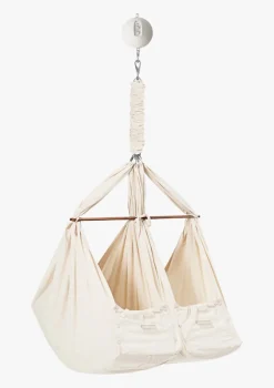 Zwillings-Federwiegen-Set 'Essential' Natur Kinder Beistellbetten & Babywiegen|Beistellbettchen & Babywiegen